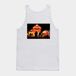 Christmas Xmas Lights Illuminated Decorations Tank Top